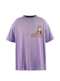 Purple Crew Neck T-Shirt 1