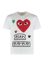 White Crew Neck T-Shirt 1