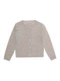 Girls Grey Embroidered Cardigan 1
