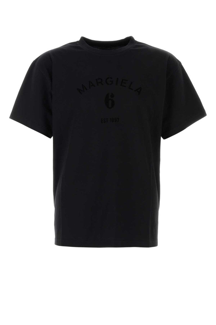 Black Logo Regular T-Shirt 1