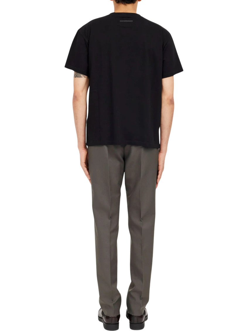 Black Logo Regular T-Shirt 4