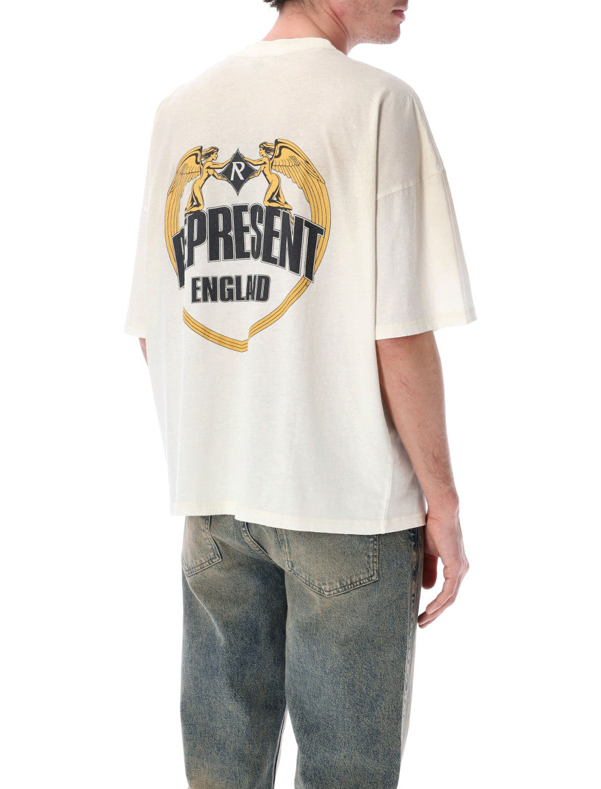 White Crew Neck T-Shirt 2