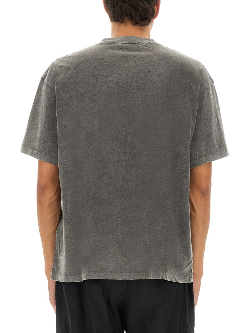 Grey Crew Neck T-Shirt 3