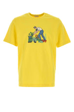 Yellow Crew Neck T-Shirt 1
