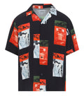 Black Graphic Print Shirt 1