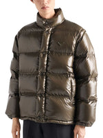 Green Oversized Down Jacket 1