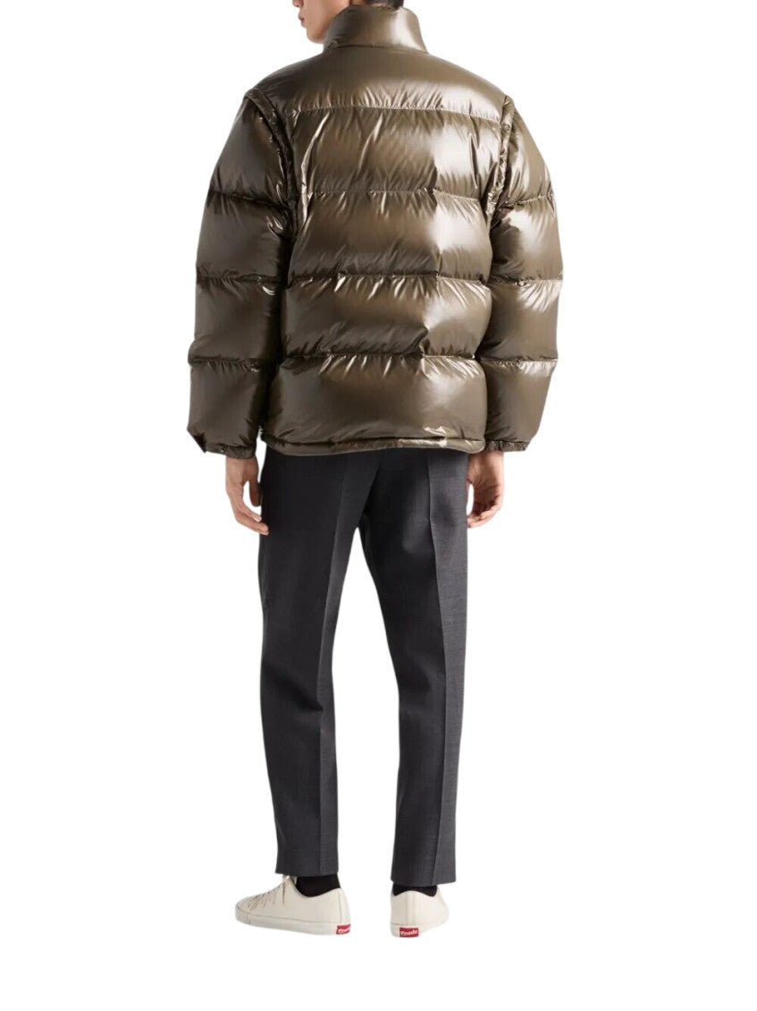 Green Oversized Down Jacket 2