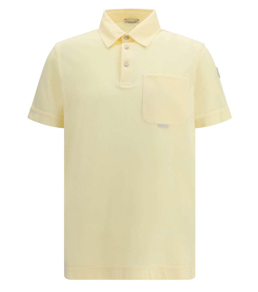 Light Yellow Shirt Collar Polo 1