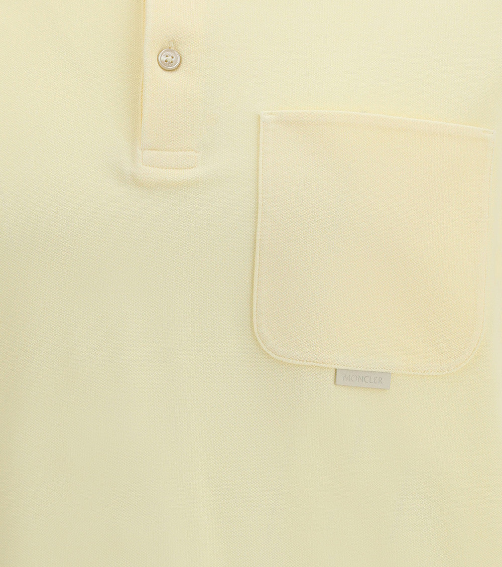 Light Yellow Shirt Collar Polo 3