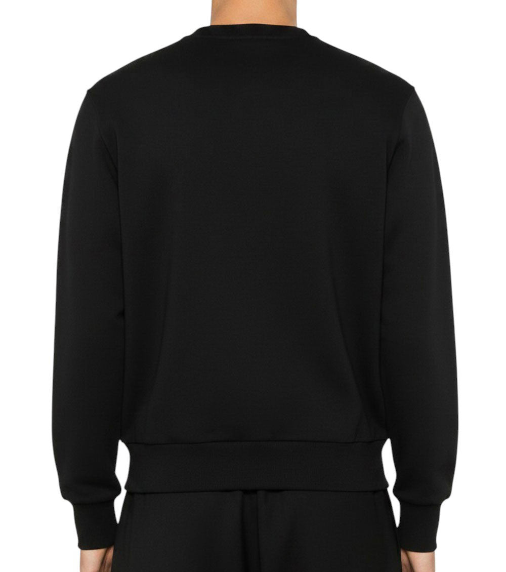 Black Crew Neck Sweatshirt 3