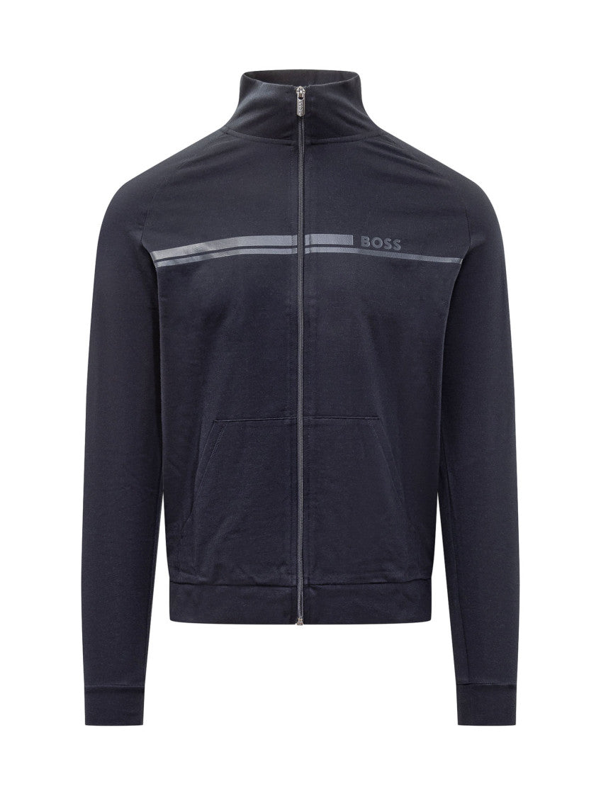 Dark Blue Logo Jacket 1