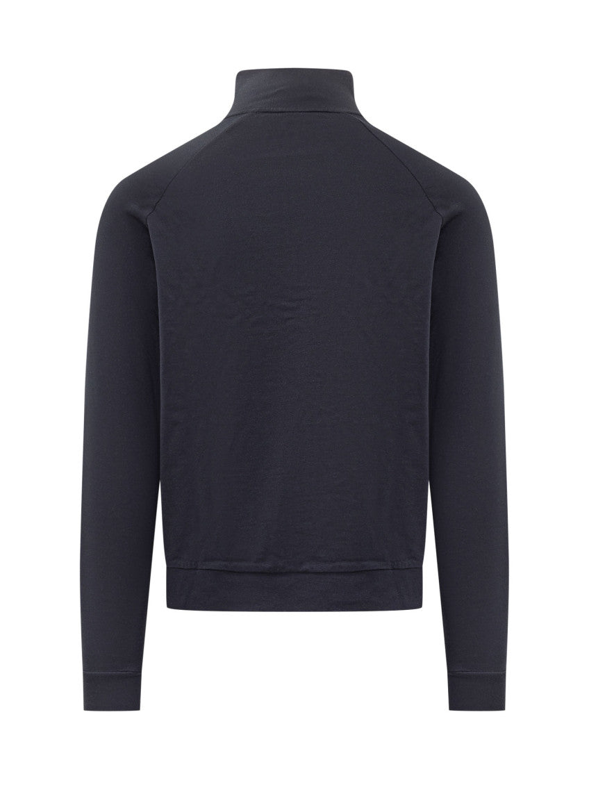 Dark Blue Logo Jacket 2