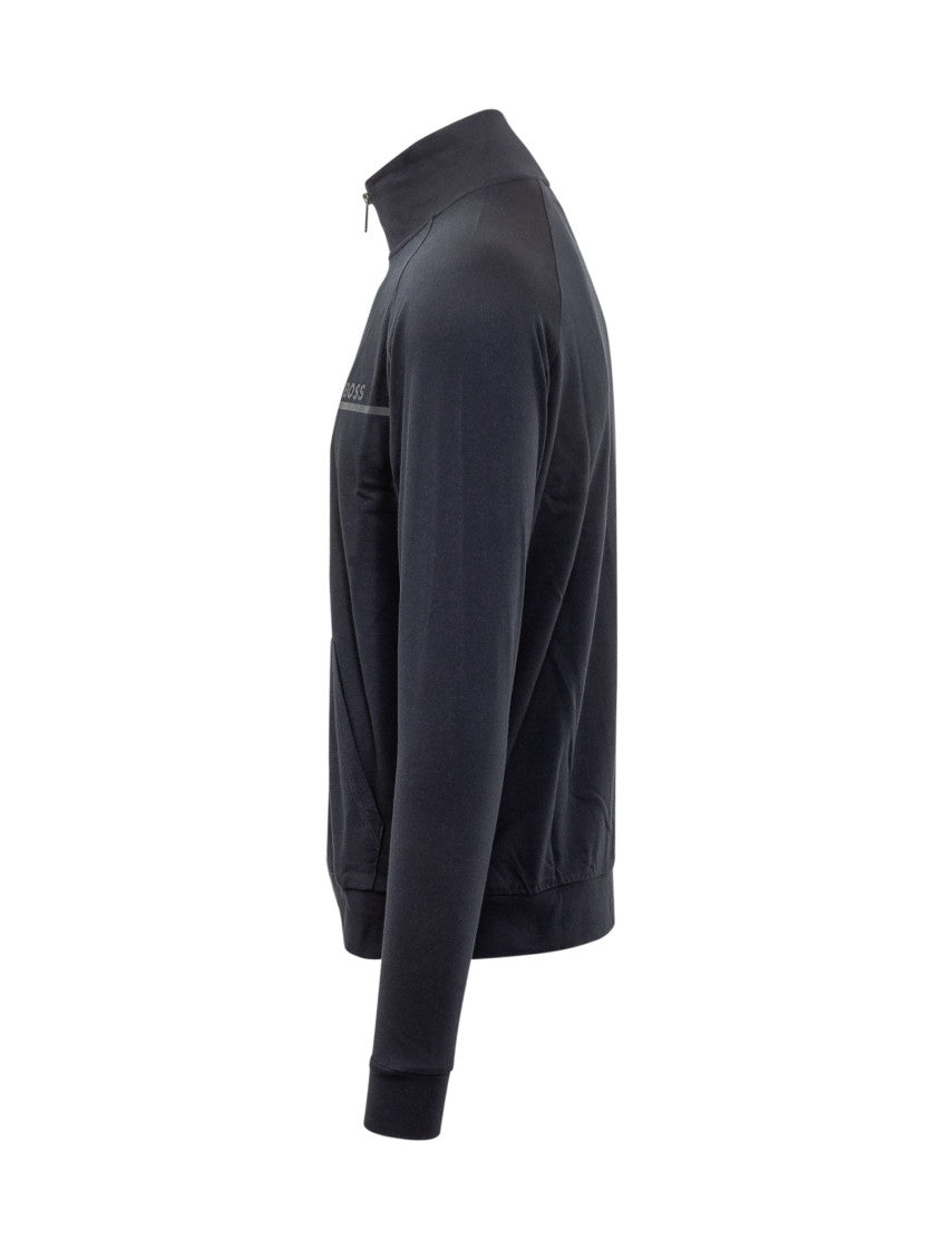 Dark Blue Logo Jacket 3
