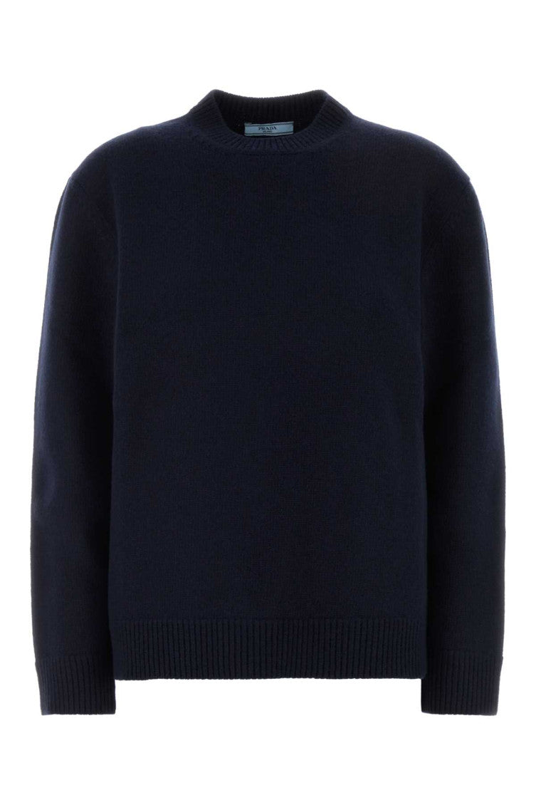 Blue Crew Neck Sweater 1