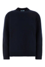 Blue Crew Neck Sweater 1