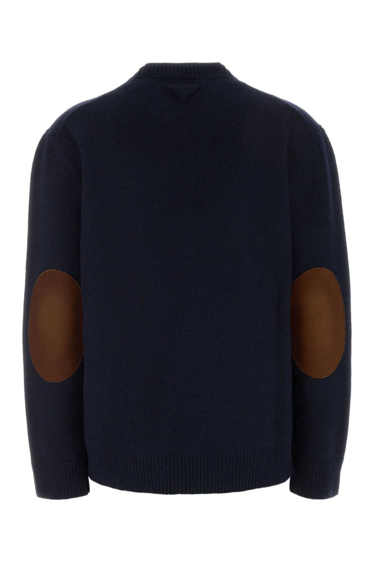 Blue Crew Neck Sweater 2