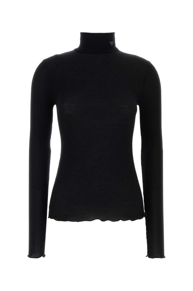 Black Turtle Neck Sweater 1