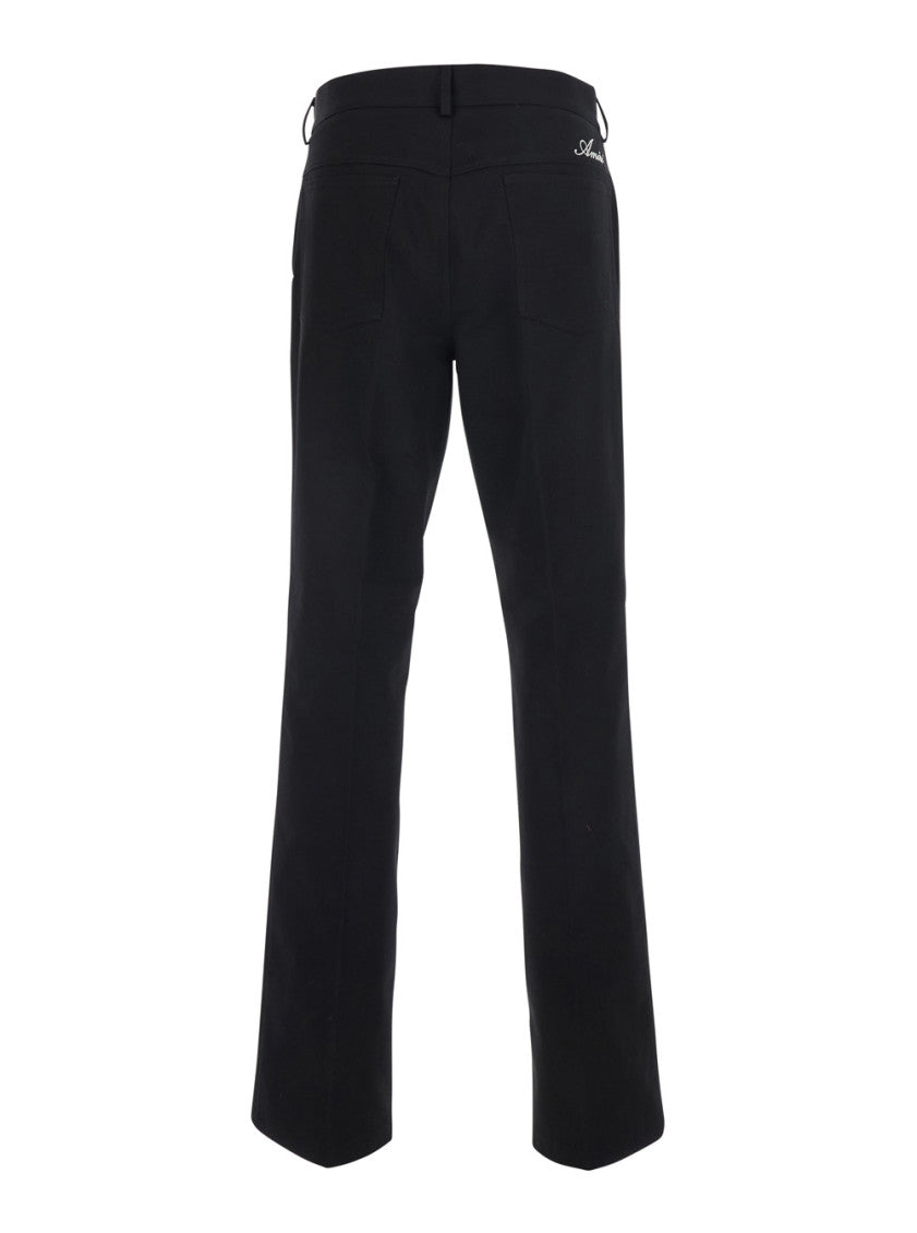 Black Mid Rise Jeans 2