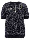Multicolor Crew Neck Sweater 1