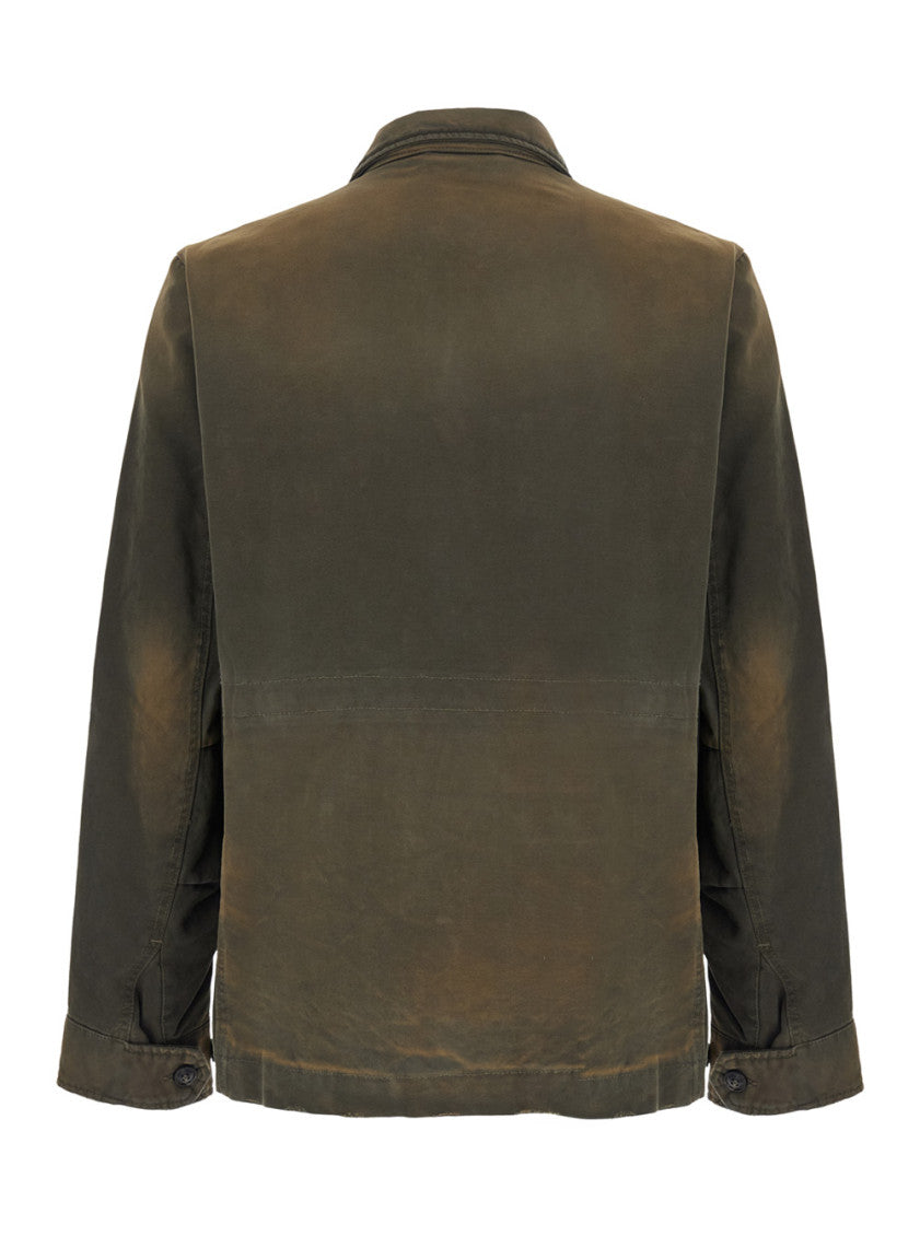 Brown Shirt Collar Jacket 2