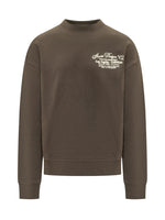 Brown Crew Neck Sweatshirt 1