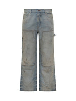 Blue Mid Rise Jeans 1