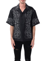 Black Loose Printed Shirt 1