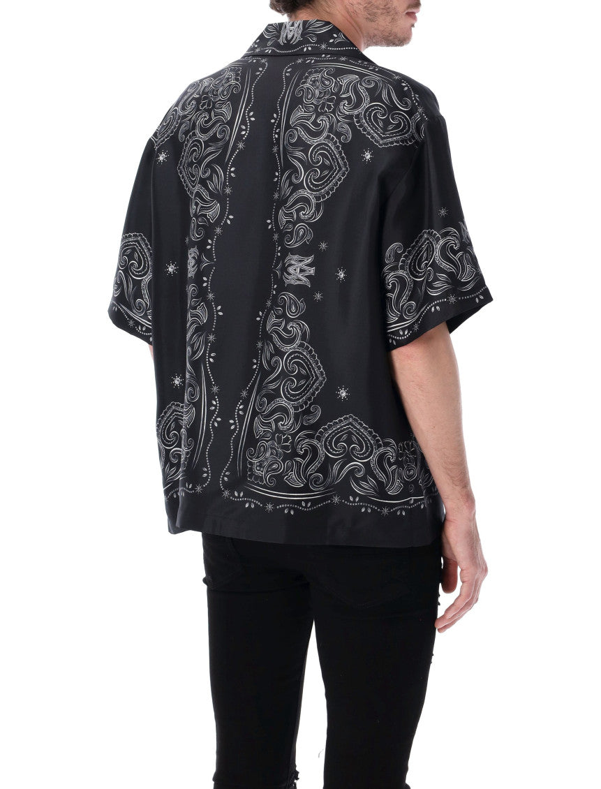Black Loose Printed Shirt 2