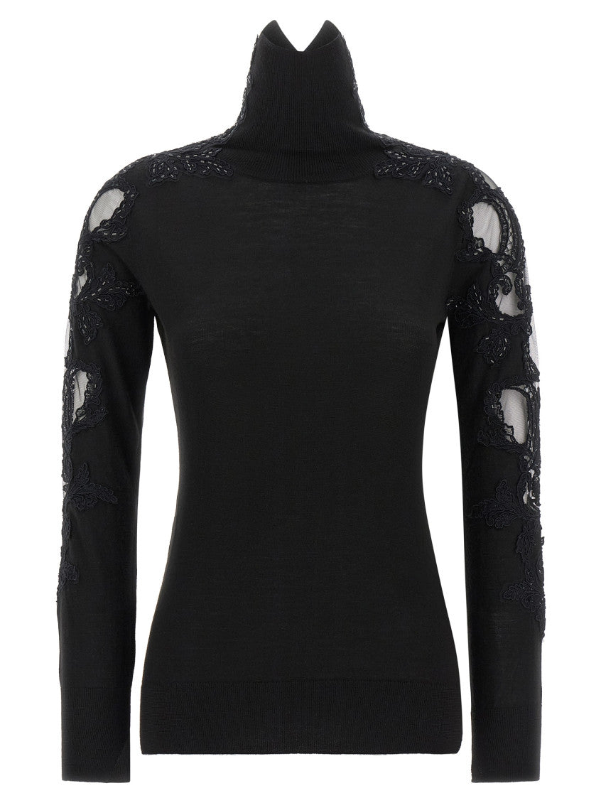 Black Turtle Neck Sweater 1