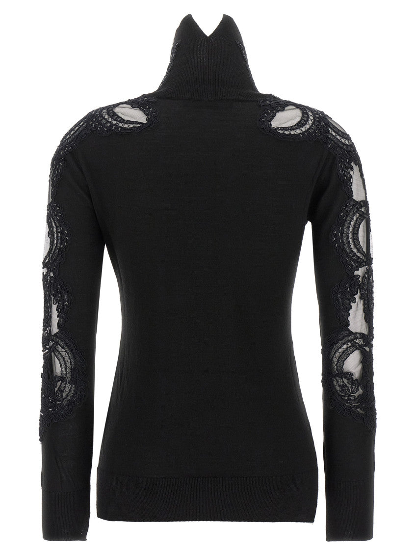 Black Turtle Neck Sweater 2