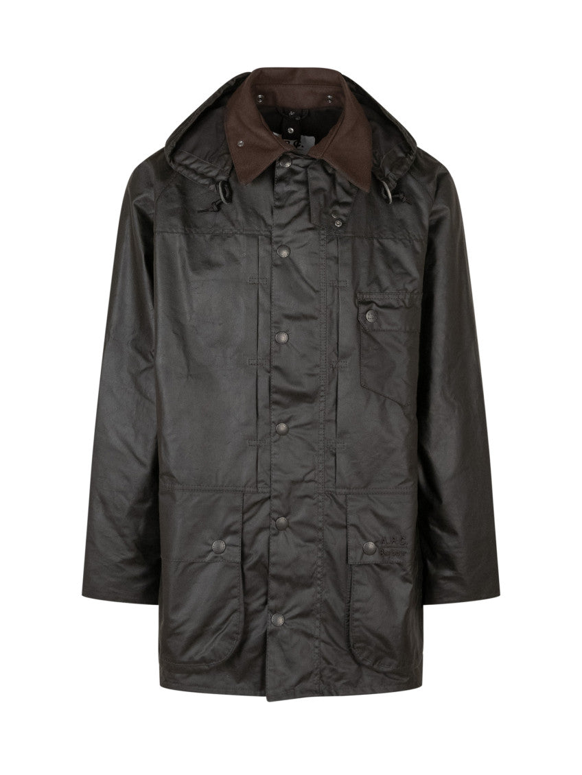 Dark Green Hood Jacket 1
