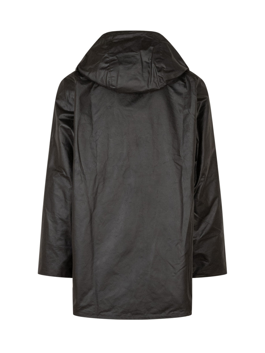 Dark Green Hood Jacket 2