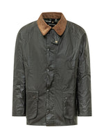 Green Shirt Collar Jacket 1