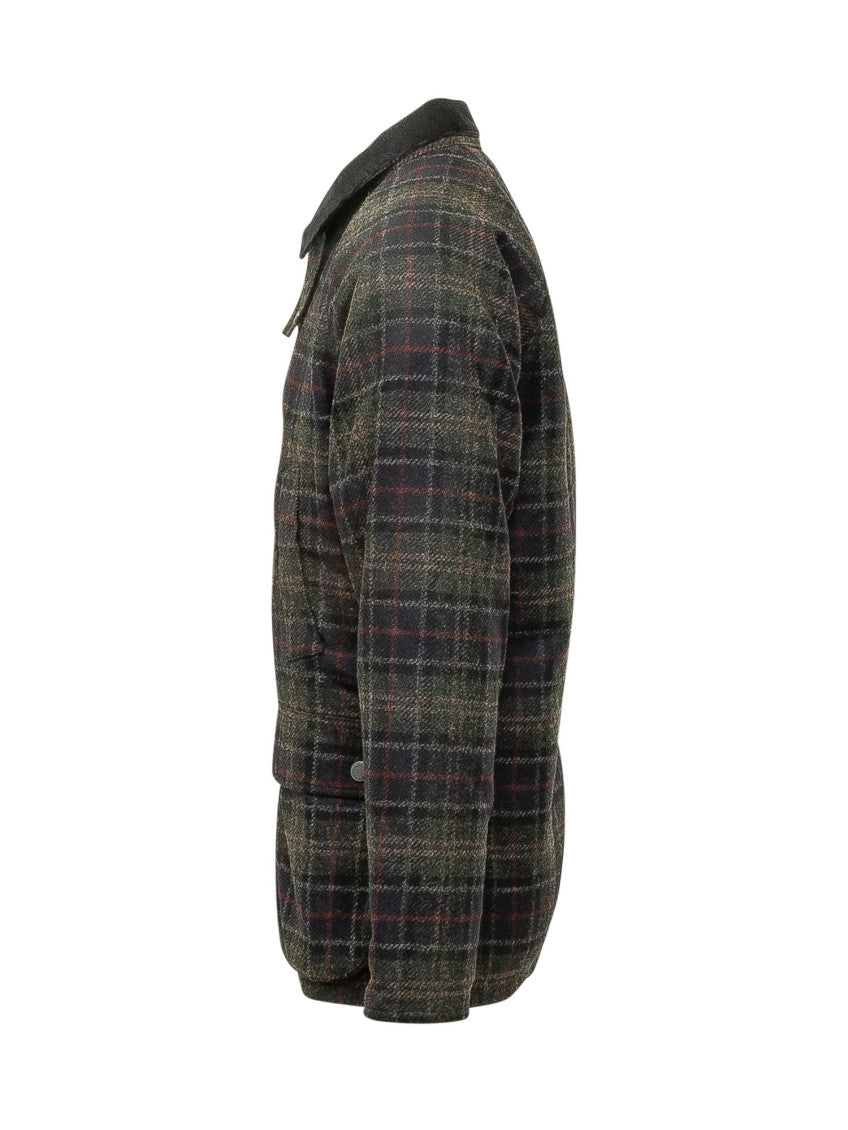 Green Plaid Regular Jacket 3