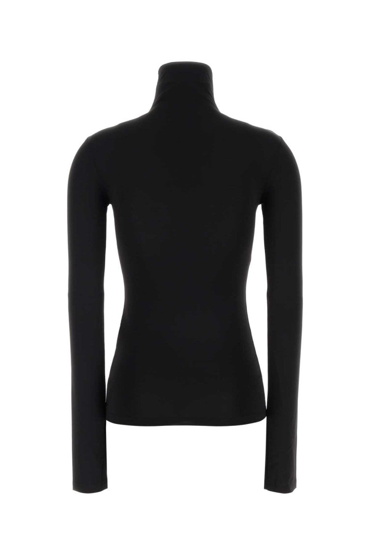 Black Turtle Neck Sweater 2