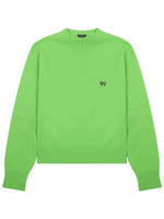 Green Crew Neck Sweater 1