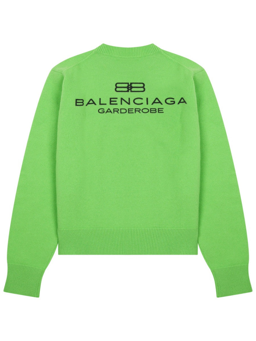 Green Crew Neck Sweater 2