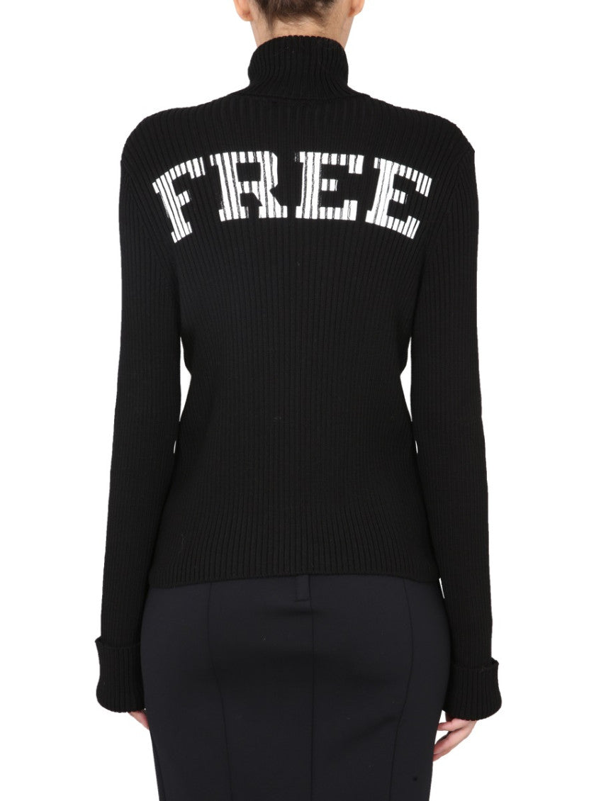 Black Turtle Neck Sweater 2
