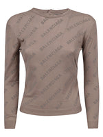 Beige Crew Neck Sweater 1
