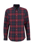 Red Tailored Check Shirt 1