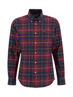 Red Tailored Check Shirt 1