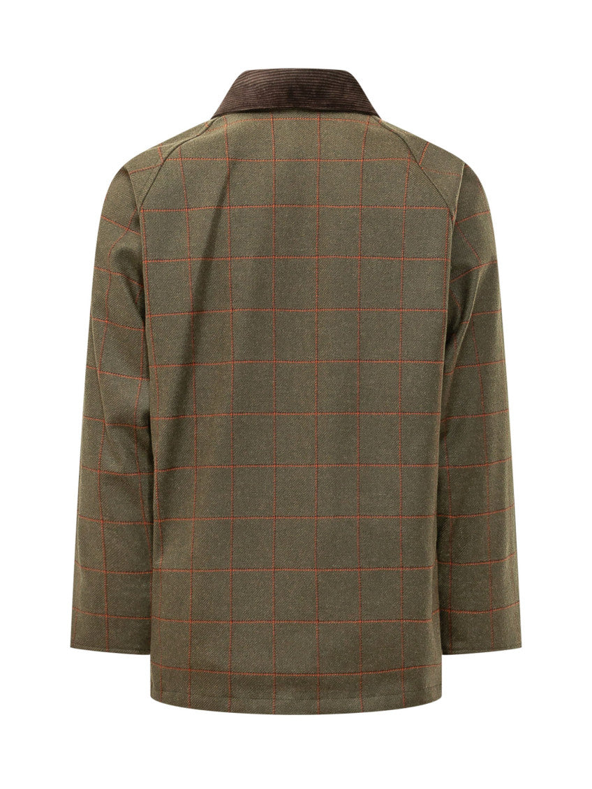 Green Check Regular Jacket 2