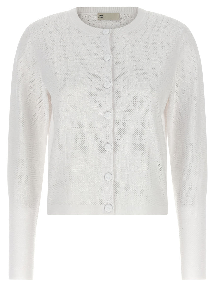 White Crew Neck Sweater 1