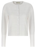White Crew Neck Sweater 1