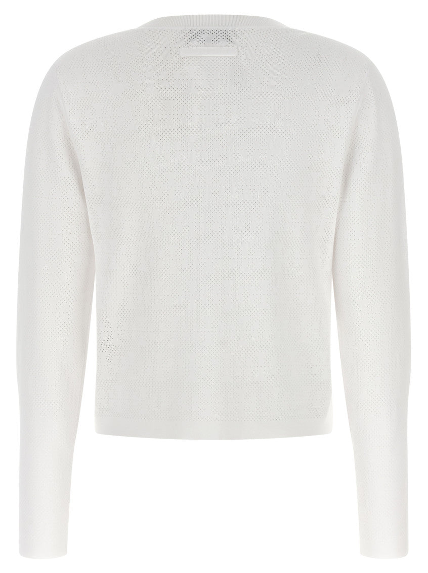 White Crew Neck Sweater 2