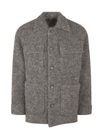Grey Button-Up Jacket 1