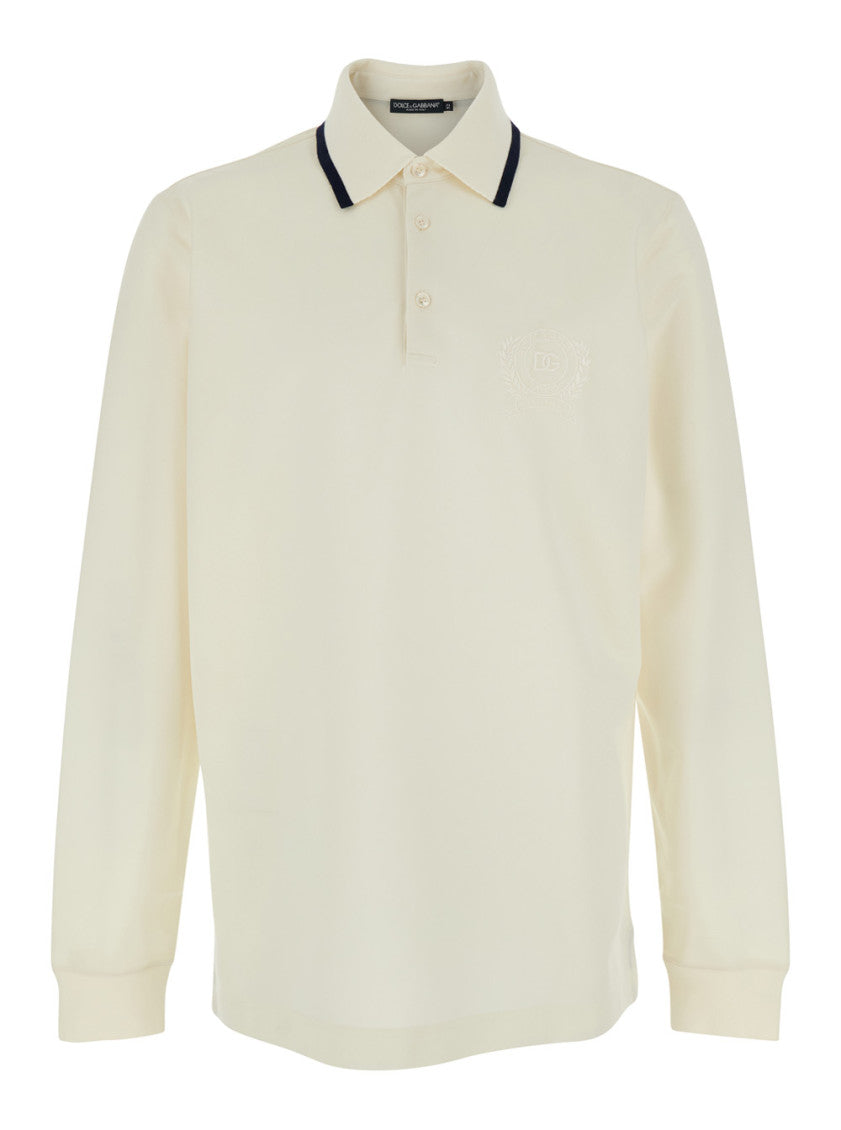 White Shirt Collar Polo 1