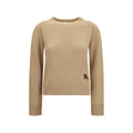 Beige Crew Neck Sweater 1