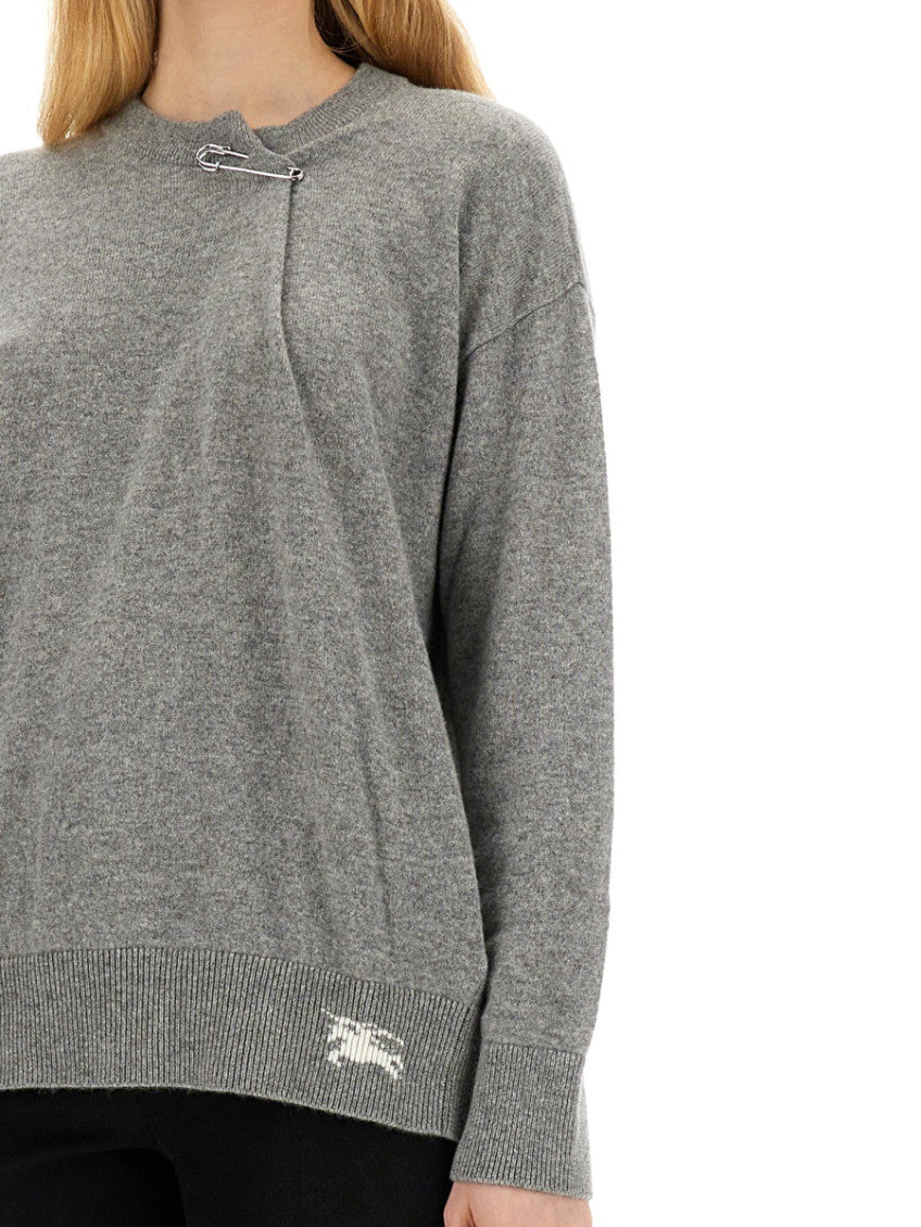 Grey Crew Neck Sweater 4