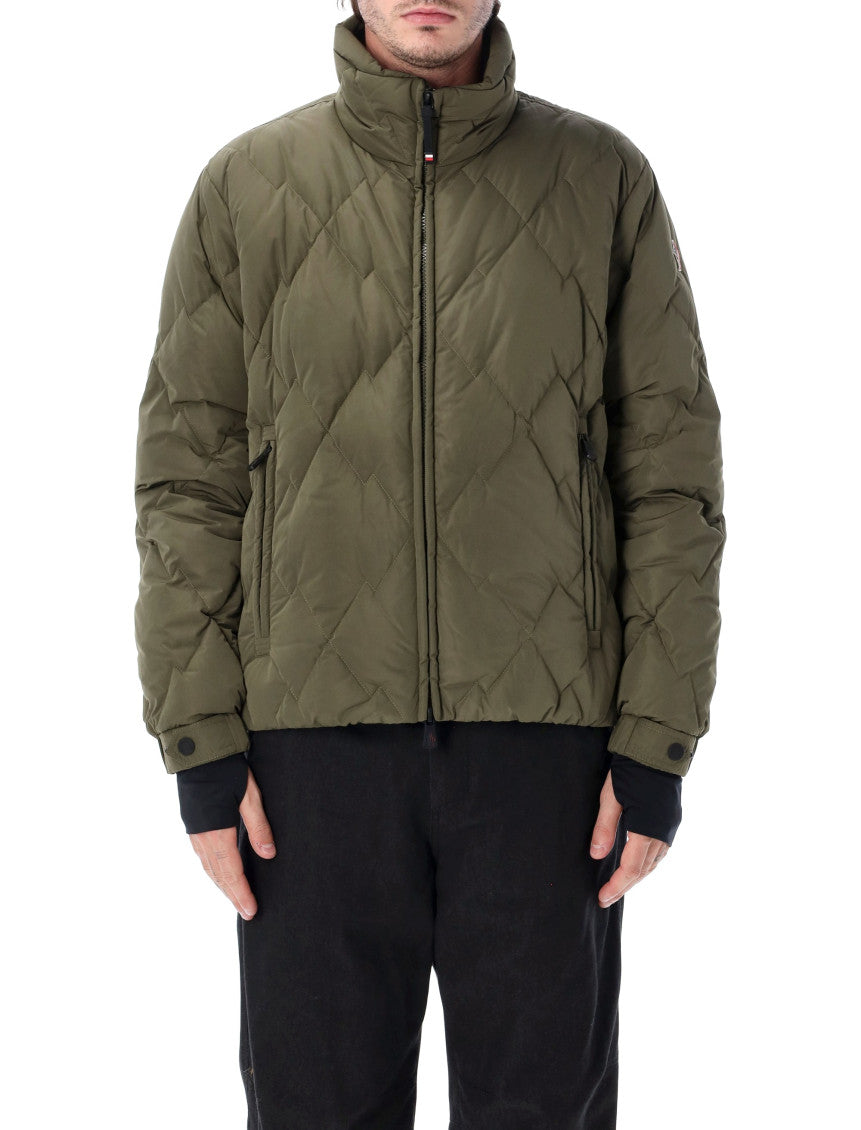 Green Mock Collar Jacket 1